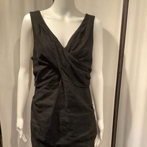 Eileen Fisher Black Size 12 Twisted Dress